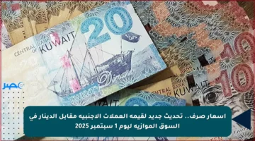 أسعار صرف.. تحديث جديد لقيمة العملات الأجنبية مقابل الدينار في السوق الموازية ليوم 1 سبتمبر 2025